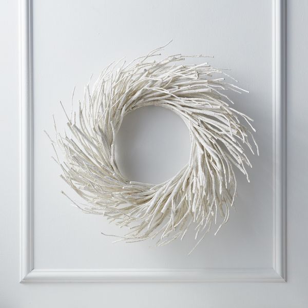Led Glitter Wreath | Zgallerie | Z Gallerie