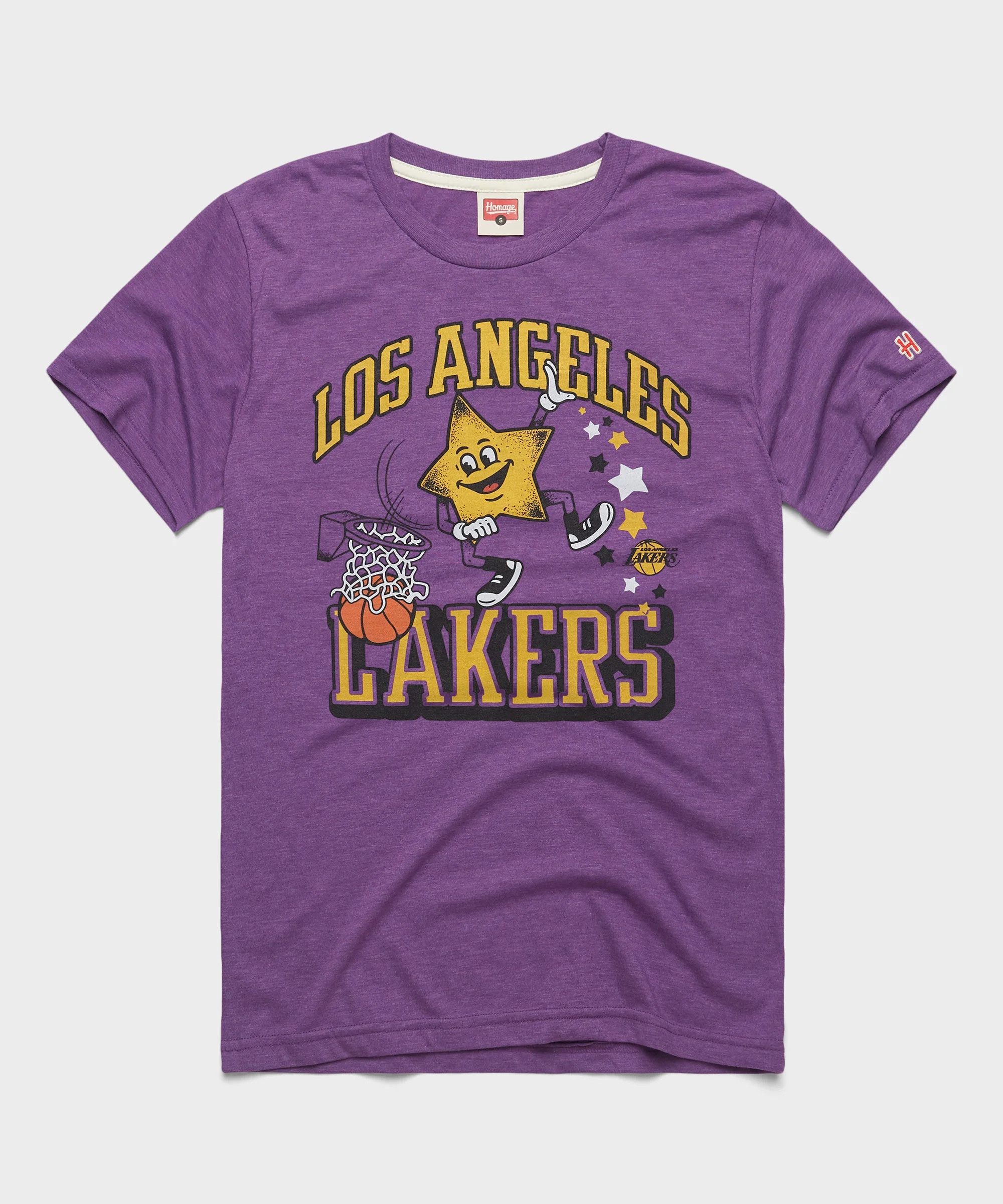 LA Lakers The Star | Men's Los Angeles Lakers Mascot T-Shirt | Homage