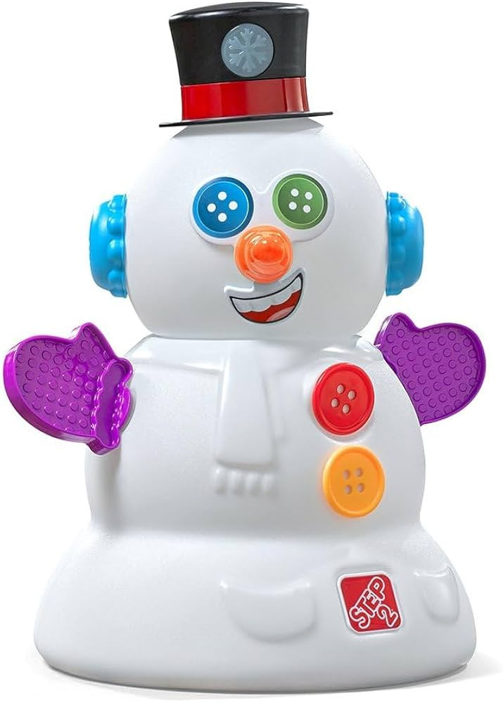 Step2 My First Snowman, Kids Interactive Christmas Toy, Plays Holiday Music & Lights Up, Includes... | Amazon (US)