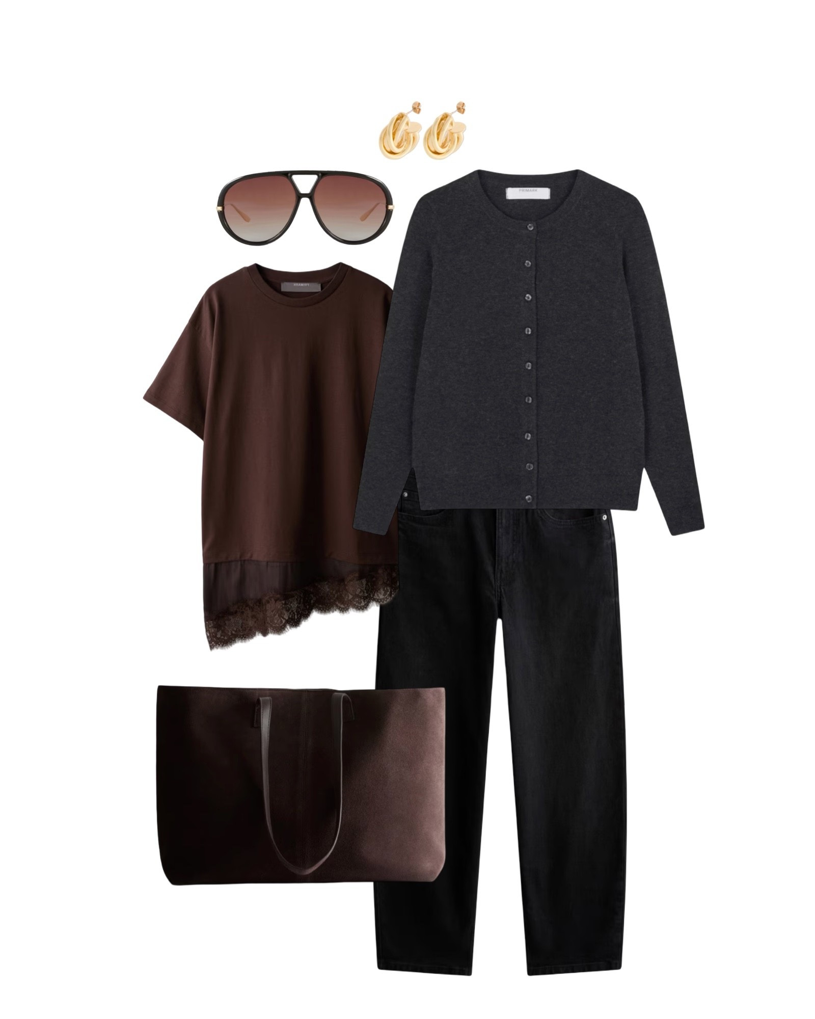 Black, Brown & grey is my current go to colour palette new in @Primark 

#LTKspring #LTKuk #LTKwinter