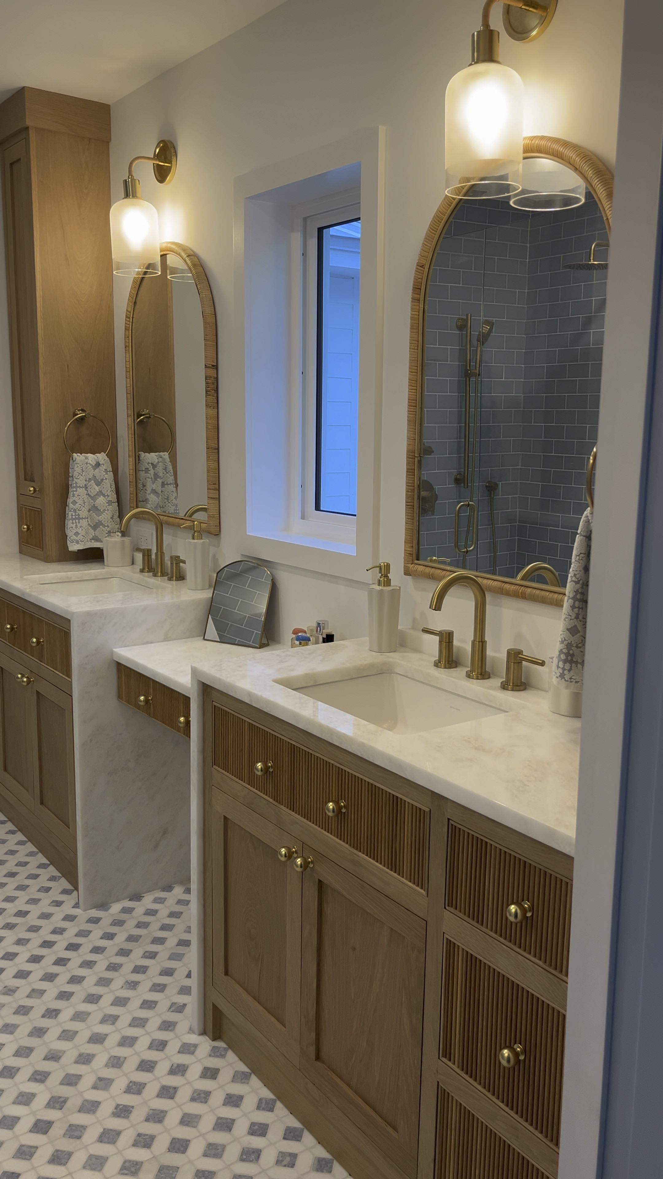 Master Bathroom Reveal 

#LTKHome #LTKStyleTip #LTKFindsUnder100