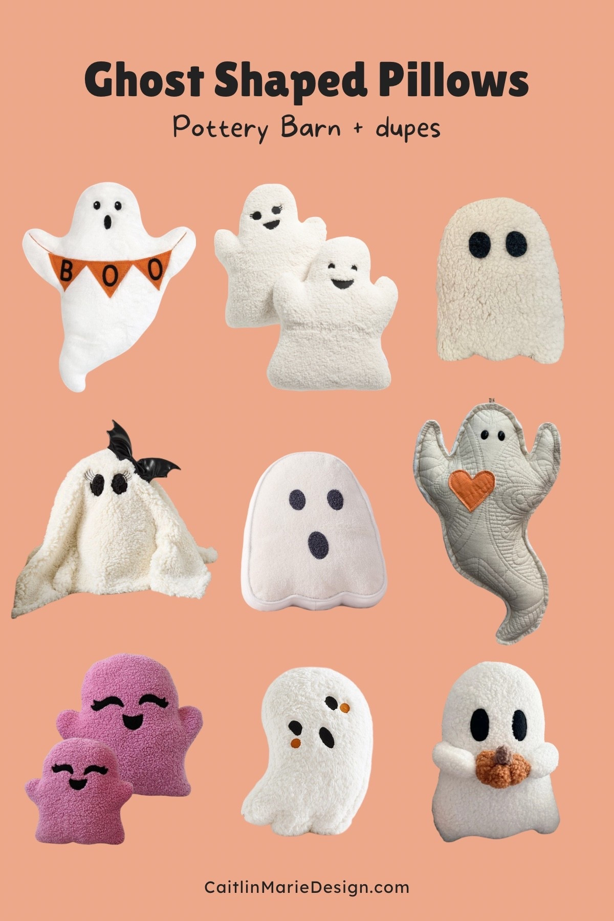 Cute ghost shaped pillows for halloween 2025 👻 

Sherpa ghost, marshalls halloween, tj maxx, spooky decorations

#LTKHome #LTKSeasonal #LTKKids