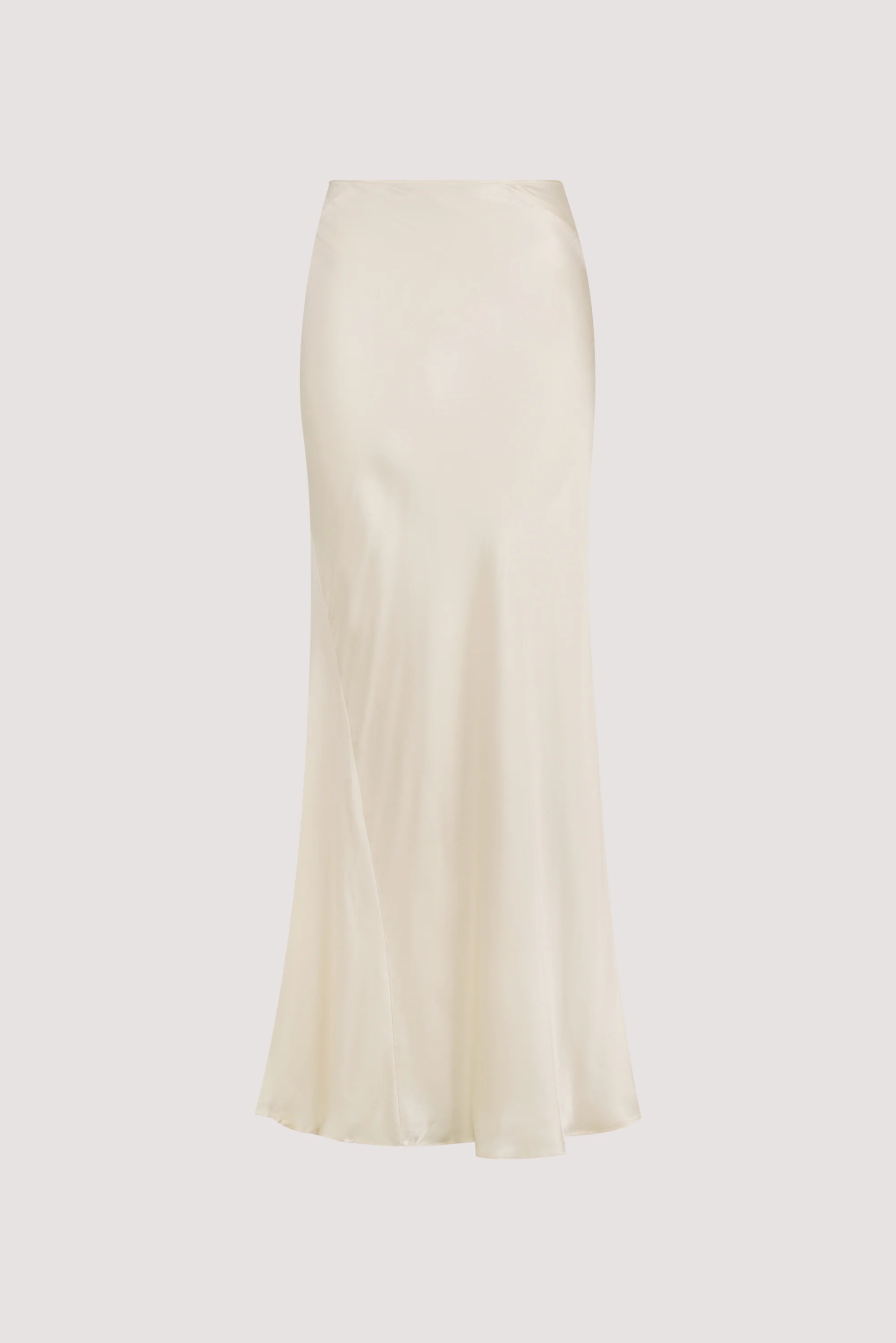 CHARLI CREAM SATIN MAXI SKIRT | DISSH
