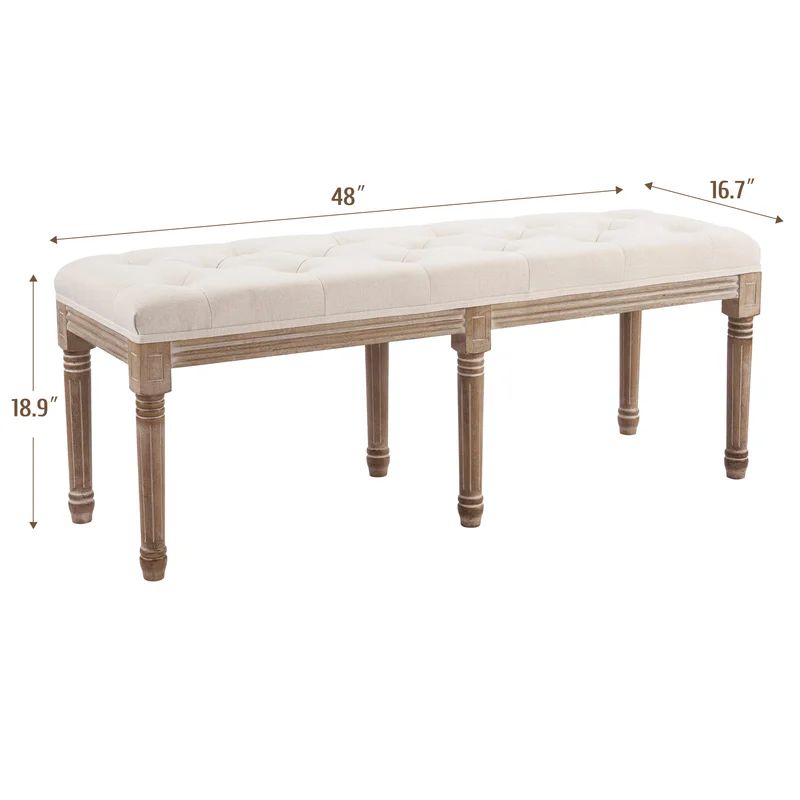 Kimber Upholstered Bench | Wayfair North America