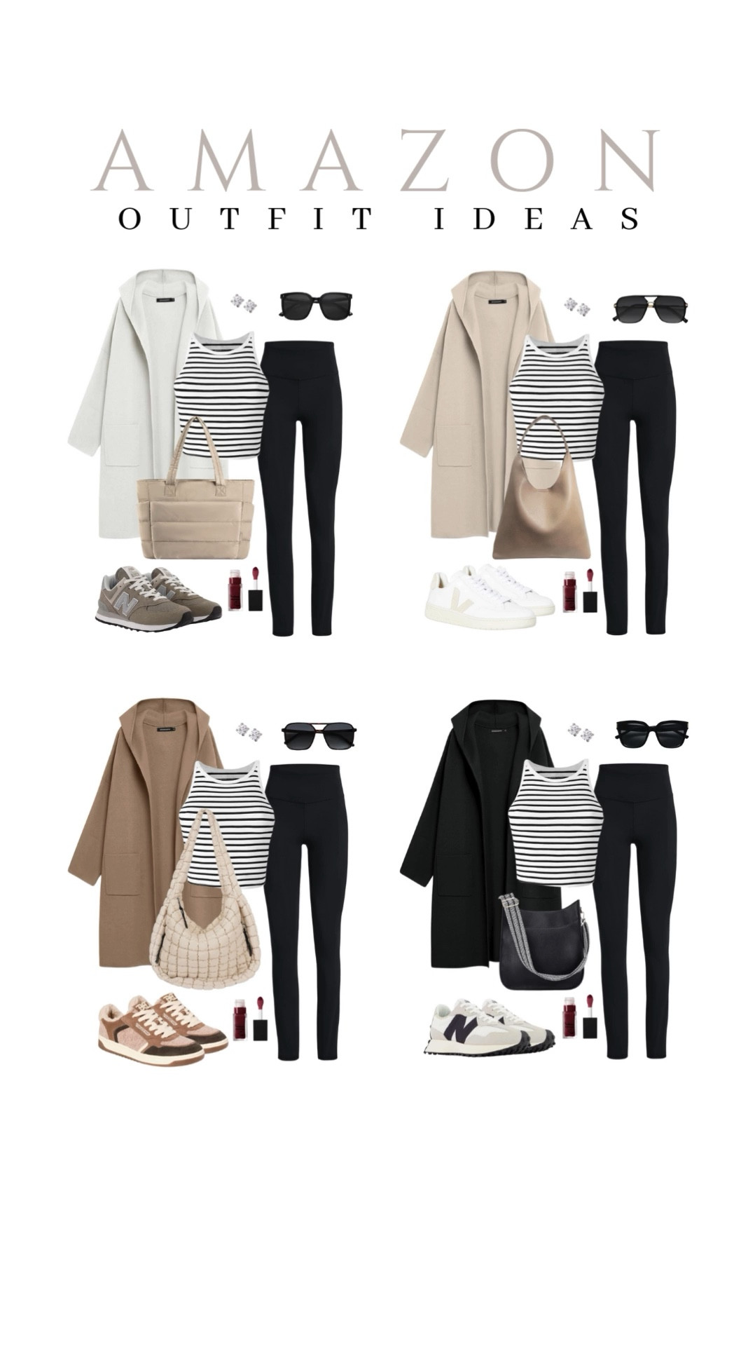 As it gets cooler, I love layering cozy outfits! Here are five easy looks with leggings, sneakers, a tank, a cardigan, and accessories!
cozy layers, winter outfits, leggings style, casual chic, layering ideas, wardrobe staples, everyday fashion, cardigan looks, seasonal style, comfy vibes, amazon fashion

#LTKU #LTKSeasonal #LTKStyleTip
