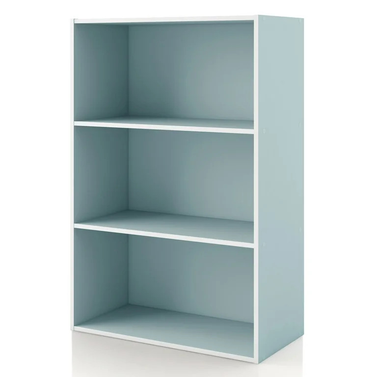 Furniture of America Brooks Stackable 3-Tier Wood Light Blue Kids Bookcase | Walmart (US)
