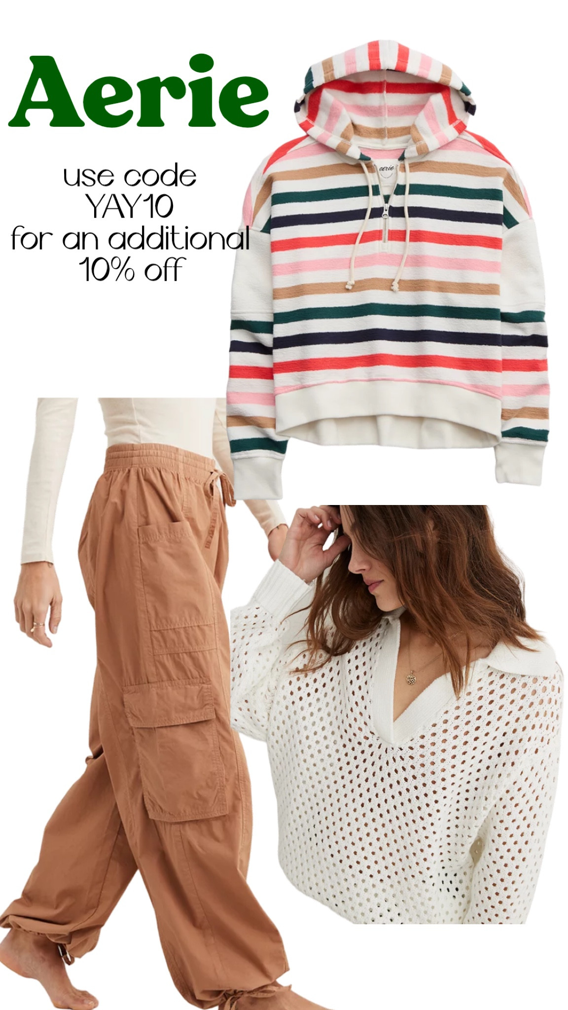 Soo many great things on sale over at Aerie! 
Use code yay10 for an additional 10% off! 

#LTKfindsunder50 #LTKSpringSale #LTKfindsunder100