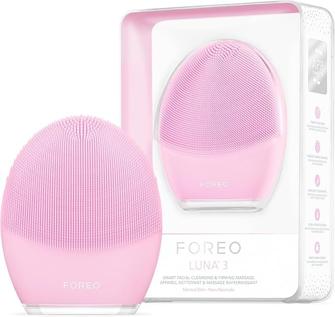 FOREO LUNA 3 Facial Cleansing Brush - Normal skin - Anti Aging Face Massager - Enhances Absorptio... | Amazon (UK)