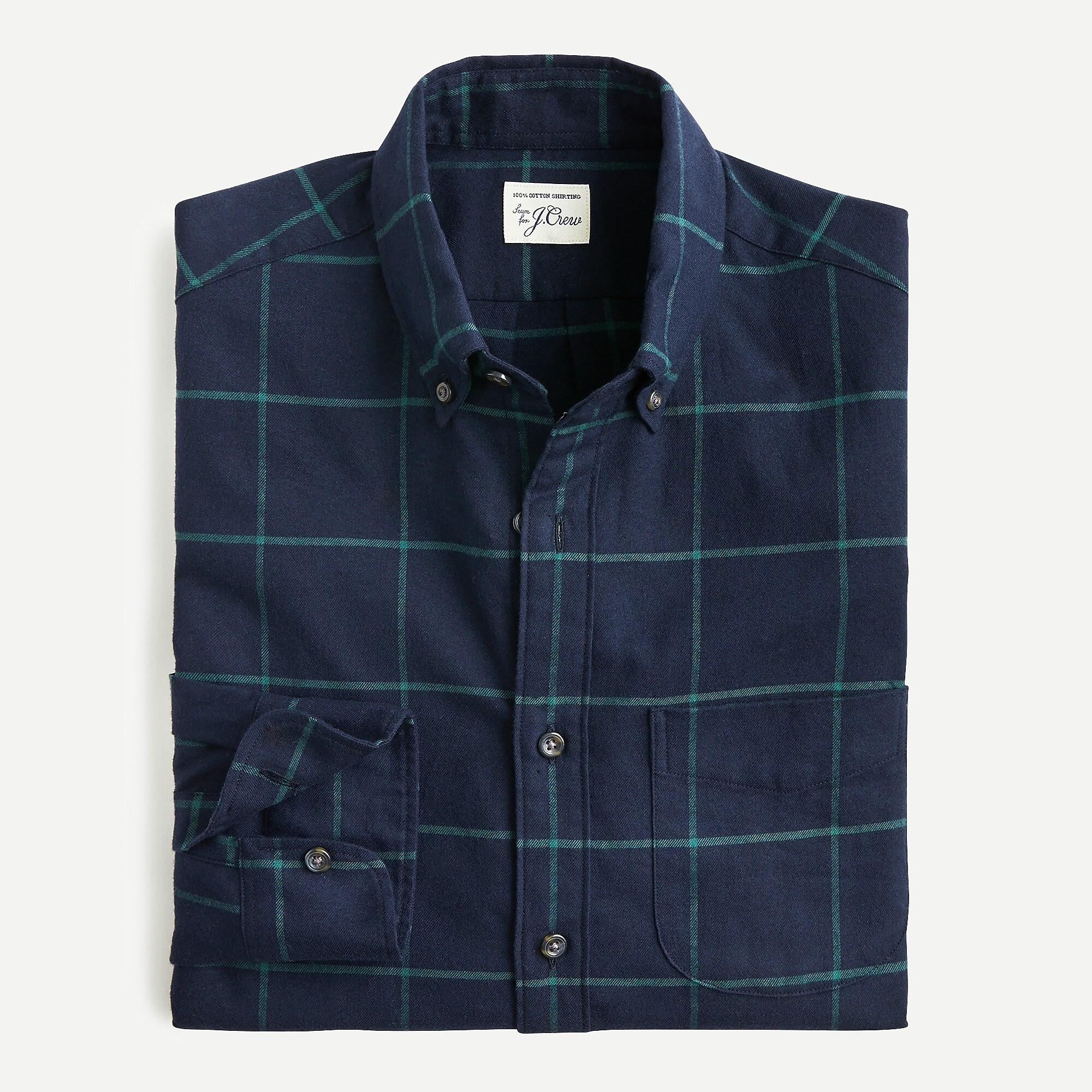 Brushed twill shirt | J. Crew US