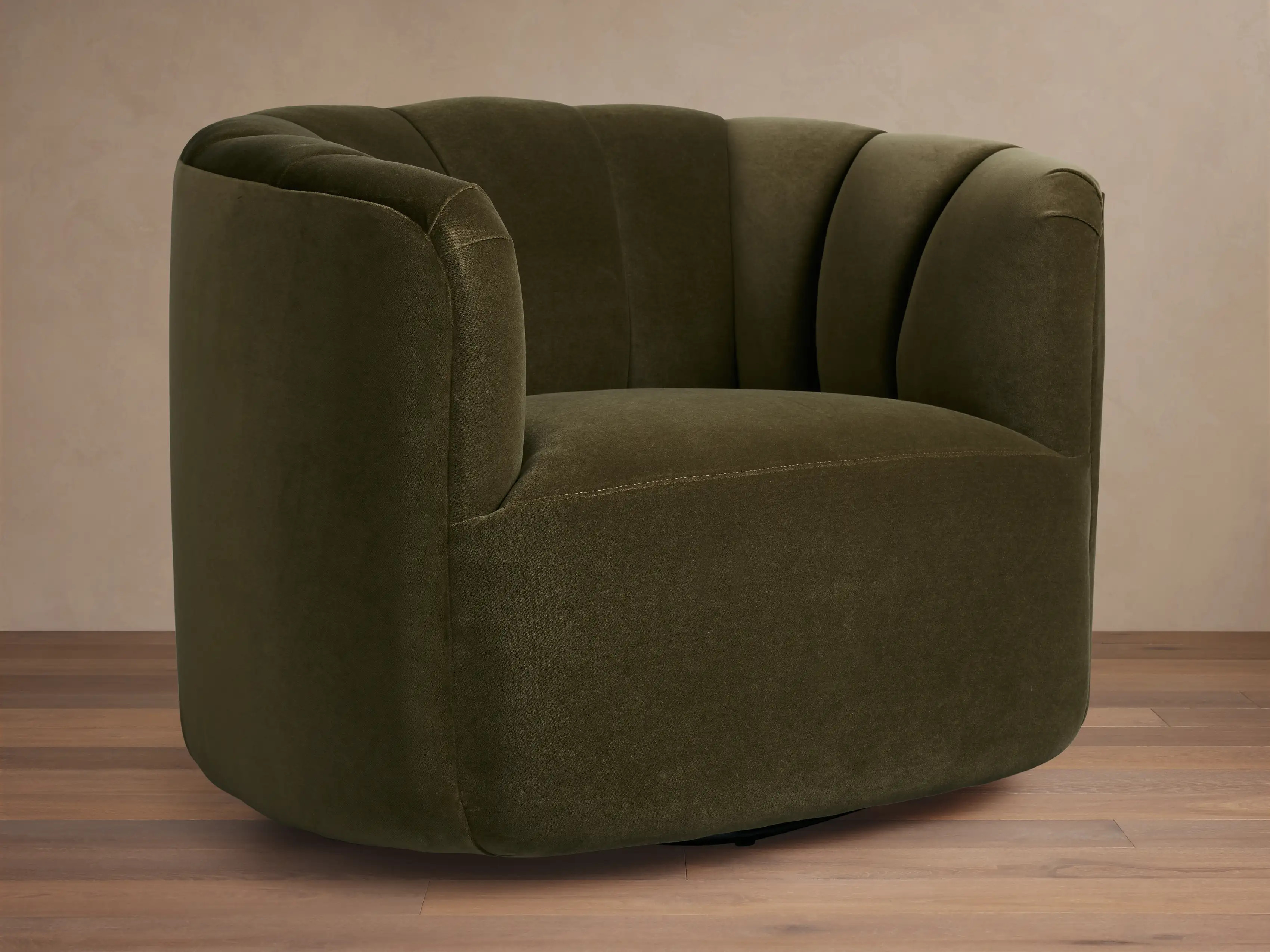 Amira Swivel Chair | Arhaus