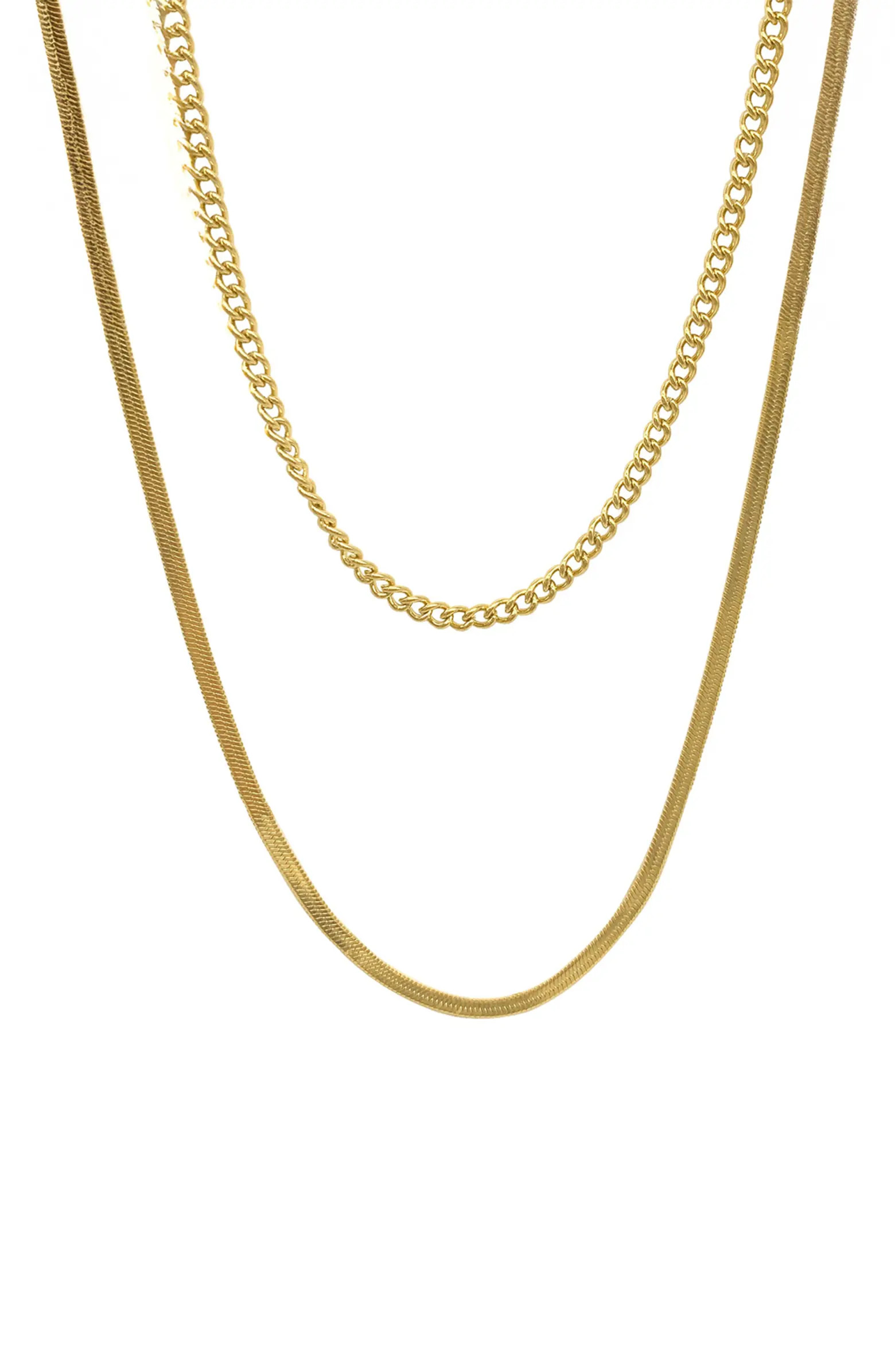 Set of 2 Chain Necklaces | Nordstrom