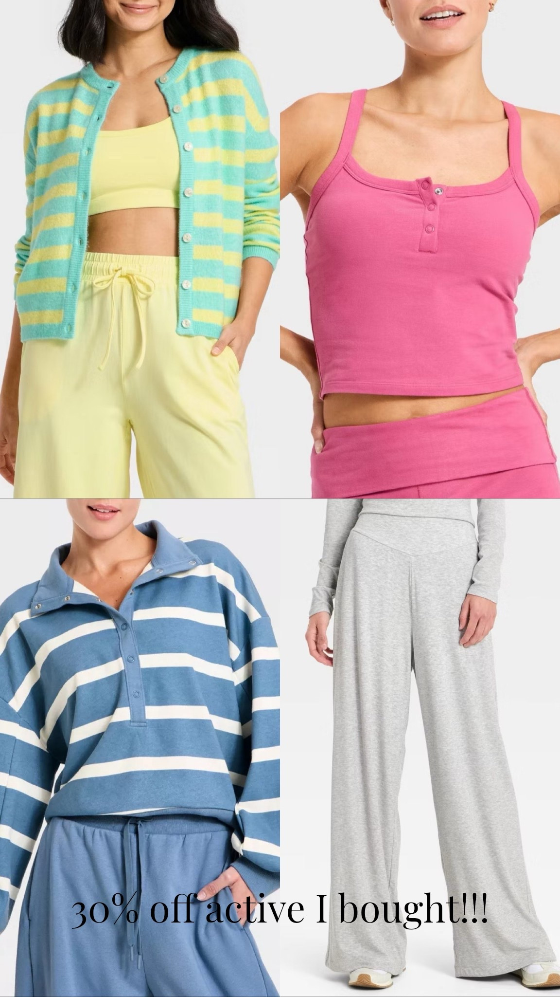 30% off active I bought today! 

#LTKActive #LTKmomlife #LTKfitnessgoals