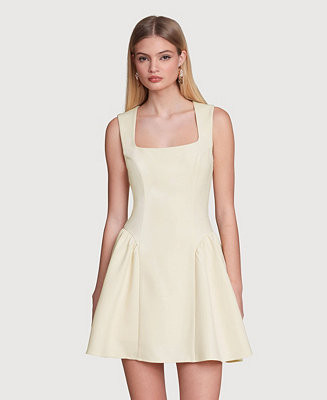 Women's Sculpted Flounce Mini Dress | Macy's