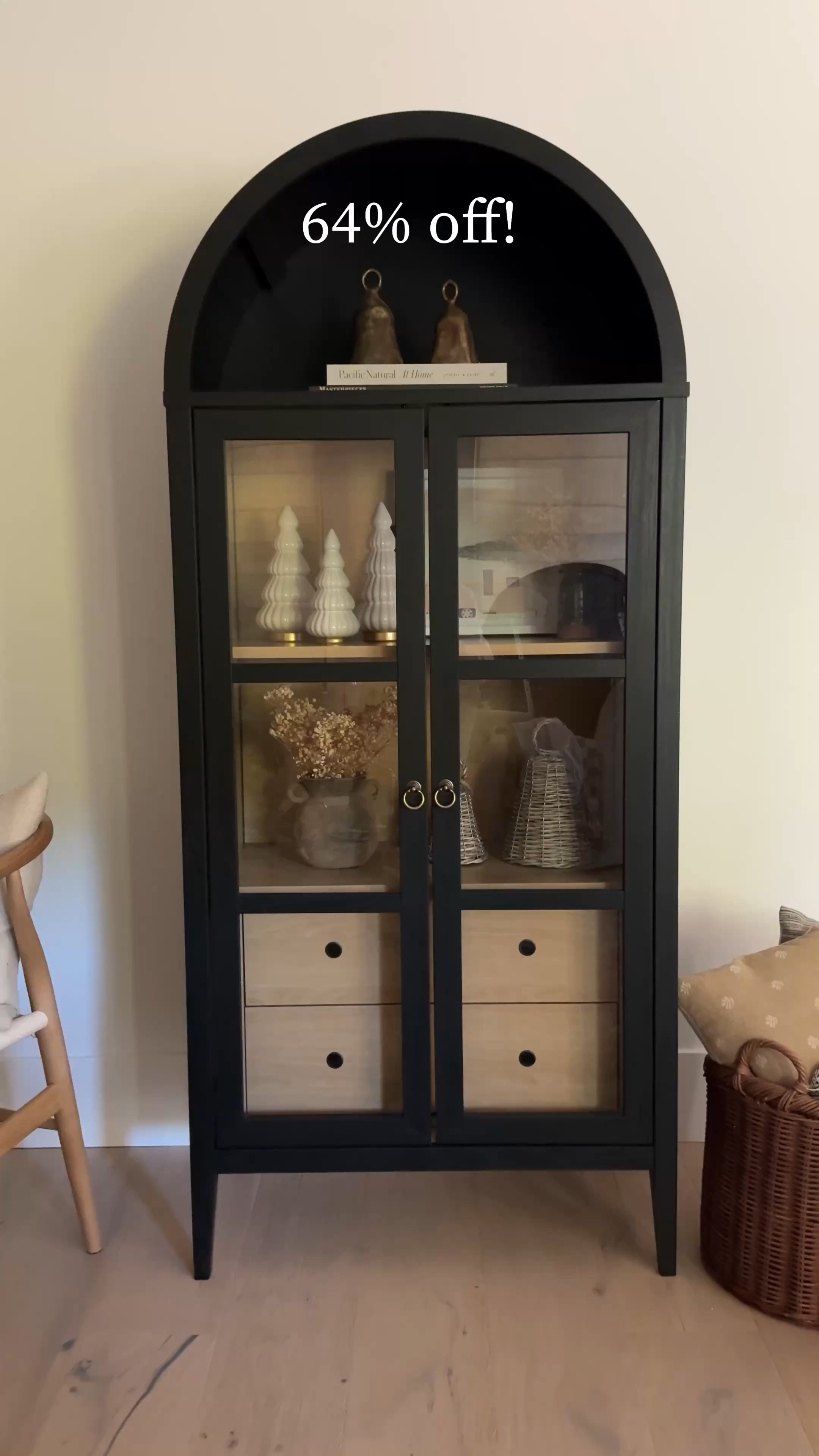 On sale for Wayfair’s End of Year Clearance sale!! We saved thousands of dollars using this arched cabinet - also comes in white. Every other one I fell in love with with costed thousands of dollars more and this is really high-quality and gorgeous! The sale has some of the lowest prices I’ve seen all year, up to 60% off with free shipping



Black arch cabinets, vintage Bell, ceramic white trees, wood cabinet, Wayfair target African bells holiday Christmas vintage rug white ceramic Christmas tree holiday decor

#LTKFindsUnder100 #LTKHome #LTKSaleAlert