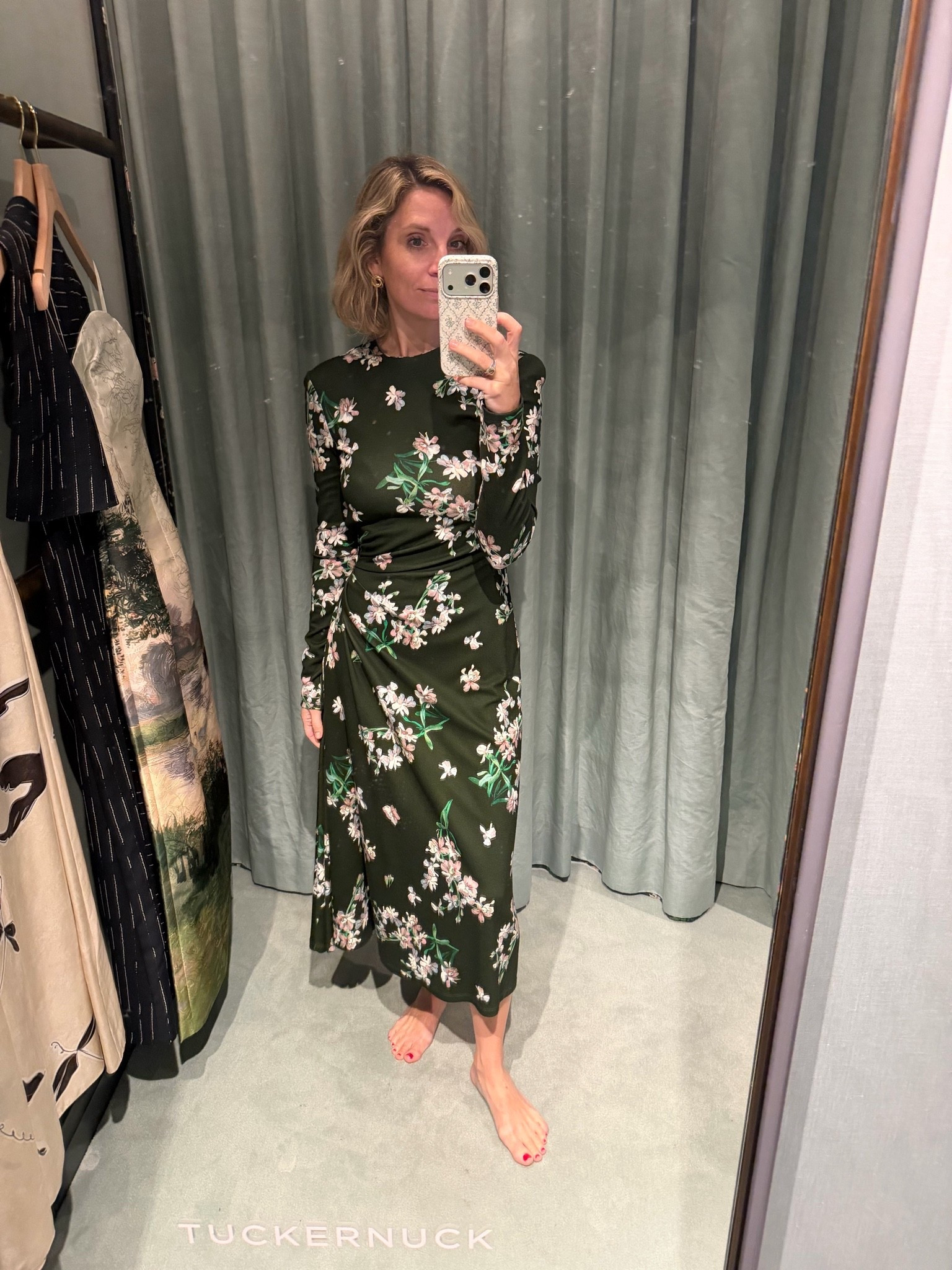 Designer dress. Upscale dress for fall. Special event outfit. Floral gown.

#LTKgrwm #LTKootd #LTKOver40