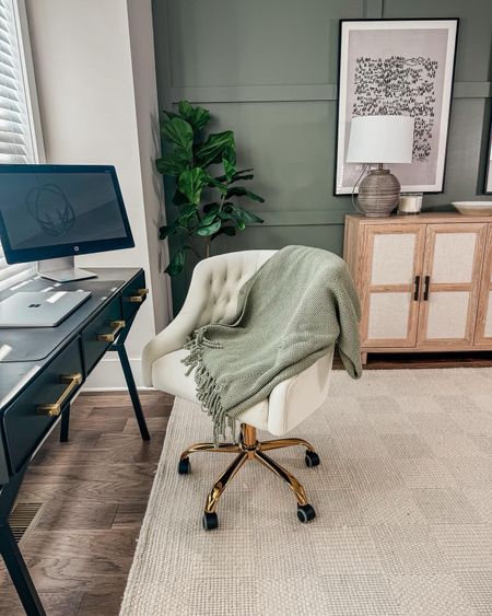 Home office views 👌🏻

Home office, moody office, office furniture, green office, home office desk, black desk, writing desk, wood console cabinet, office rug, neutral office, office cabinet, office chair, velvet chair, office setup, work from home setupp

#LTKstyletip #LTKfamily #LTKhome