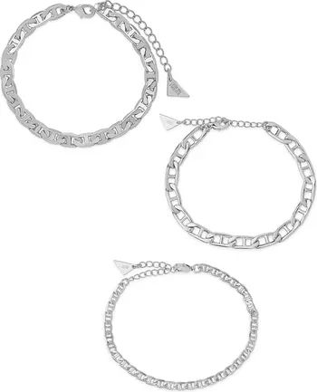 Anchor Chain Bracelet Set | Nordstrom