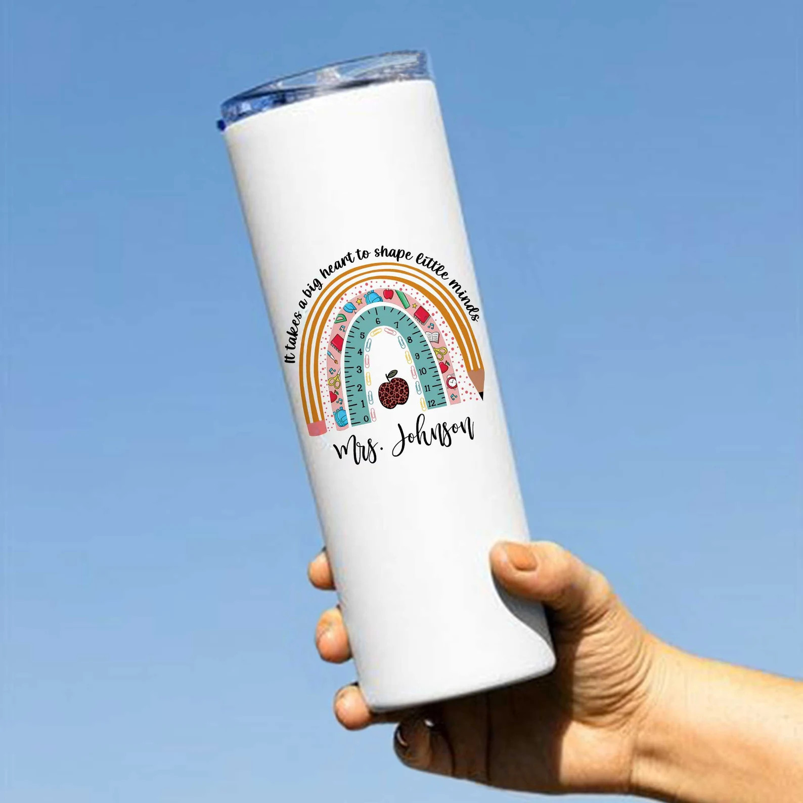 Personalized Teacher Tumbler Teacher Appreciation Gift | Etsy | Etsy (US)