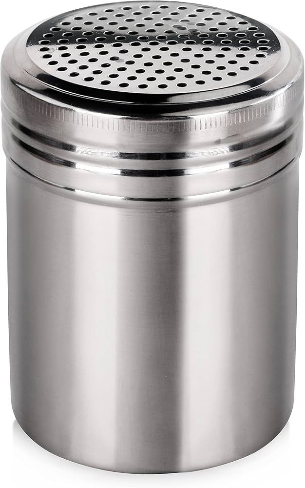 New Star Foodservice 28478 Stainless Steel Dredge Shaker, 10-Ounce, Set of 2 | Amazon (US)