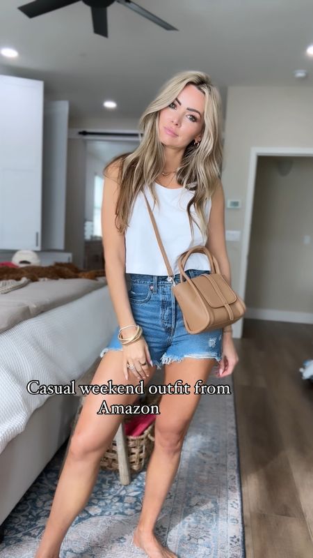 Easy casual outfit from Amazon!
Shorts on sale
Tank is the perfect basic. Don’t even get me started on this designer inspired bag 💗
Amazon fashion 

#LTKVideo #LTKsalealert #LTKfindsunder50