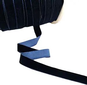 MSCFTFB 50Yards Velvet Ribbon 3/8 inch Velvet Lace Trimming Bias Tape for Gift Wrapping Hair Brai... | Amazon (US)
