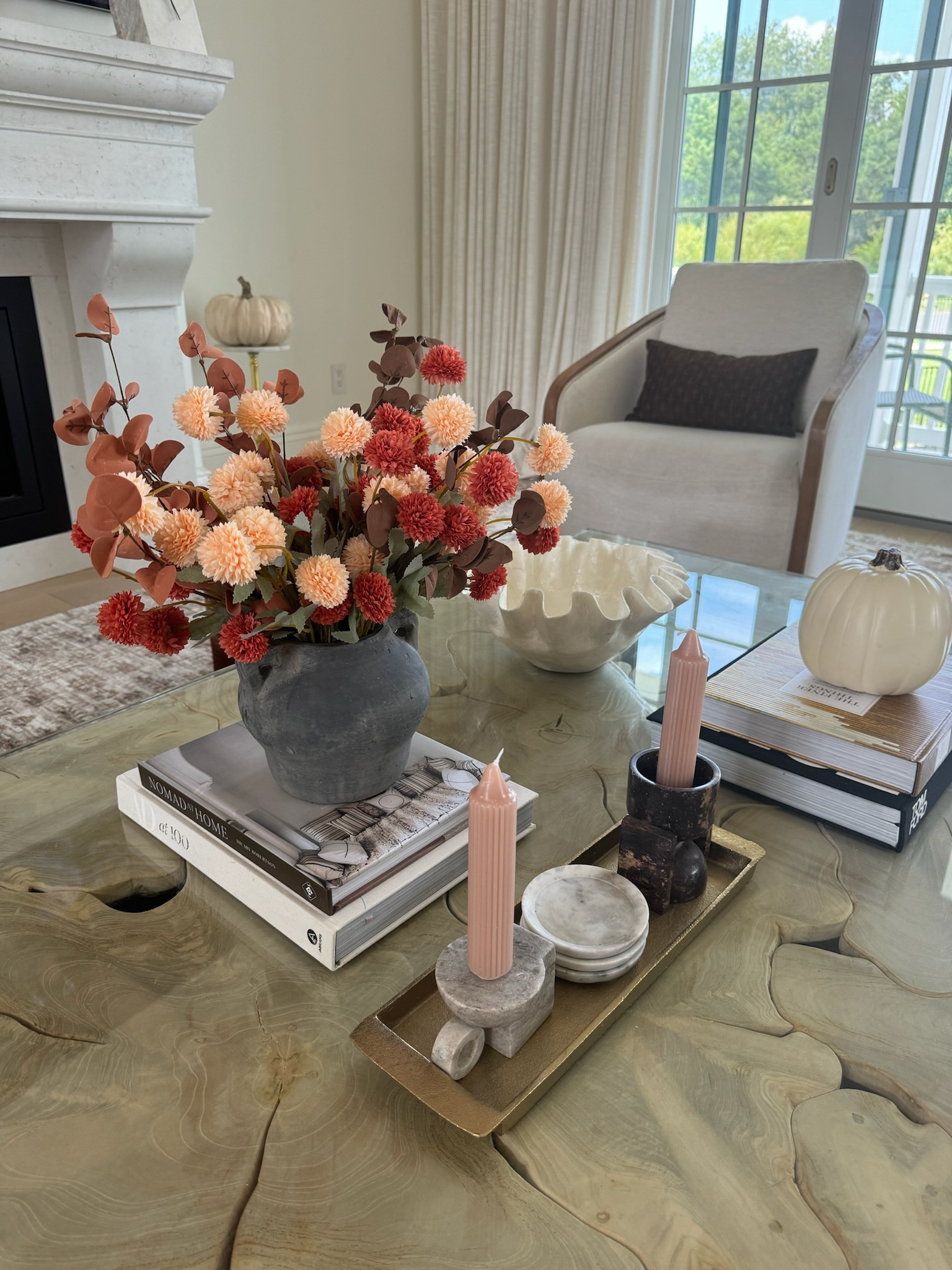 Coffee table decor inspo! Coffee table, living room, fall decor, home decor. 

#LTKStyleTip #LTKHome