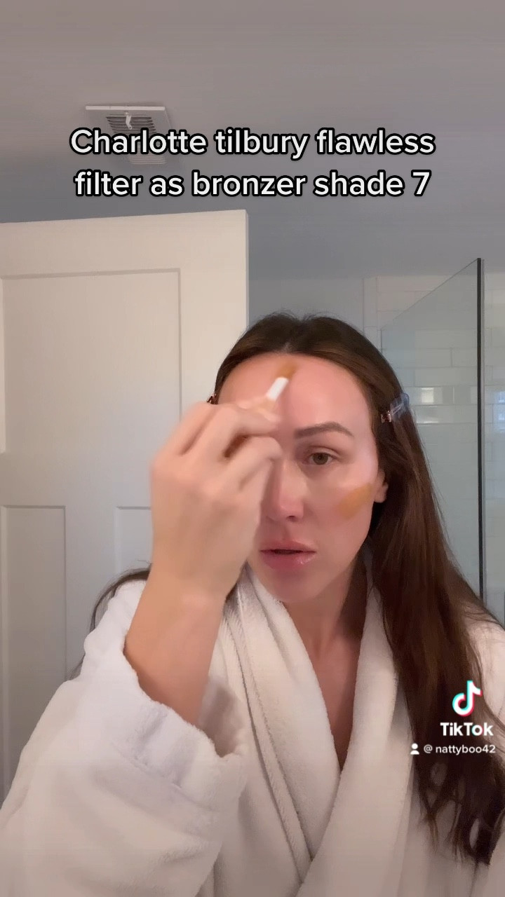 The easiest school drop off makeup look - glowy finish and takes 30-60 seconds depending on how much coffee you’ve had ✨✨

#LTKbeauty #LTKunder50