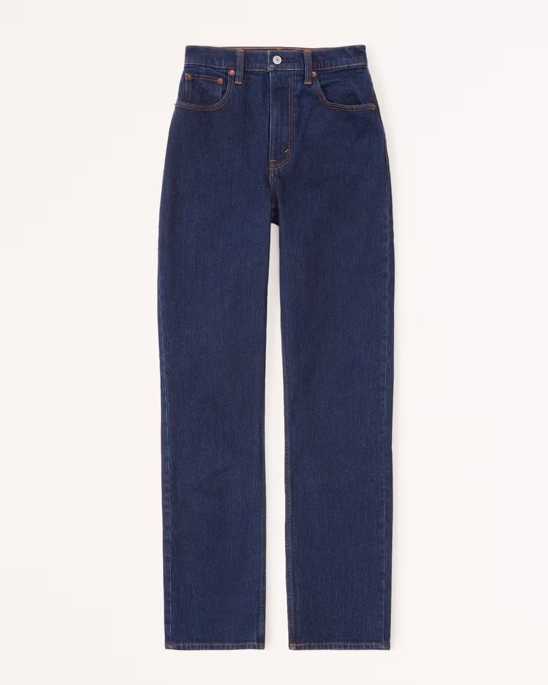 Ultra High Rise 90s Straight Jean | Abercrombie & Fitch (US)
