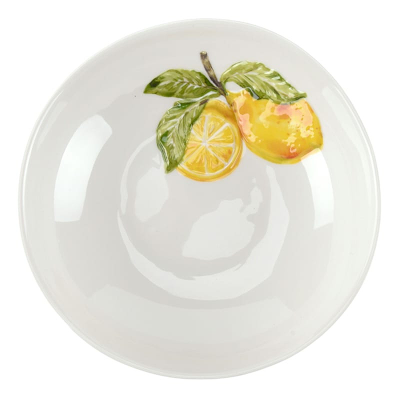 Lemon Print Melamine Cereal Bowl | At Home