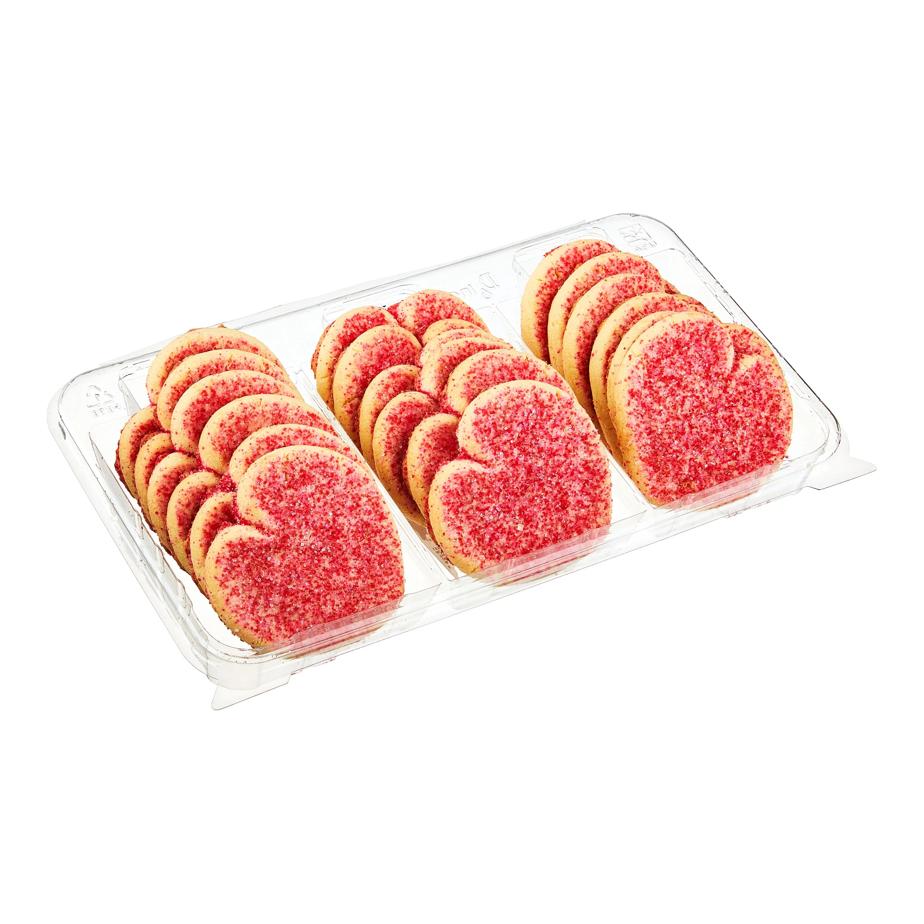 Freshness Guaranteed Heart Sugar Cookies, 18.4 oz, 18 Count | Walmart (US)