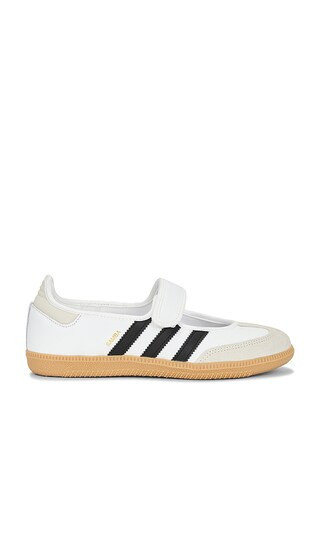 adidas Originals Samba Jane in White. - size 7 (also in 7.5, 8, 8.5) | Revolve Clothing (Global)