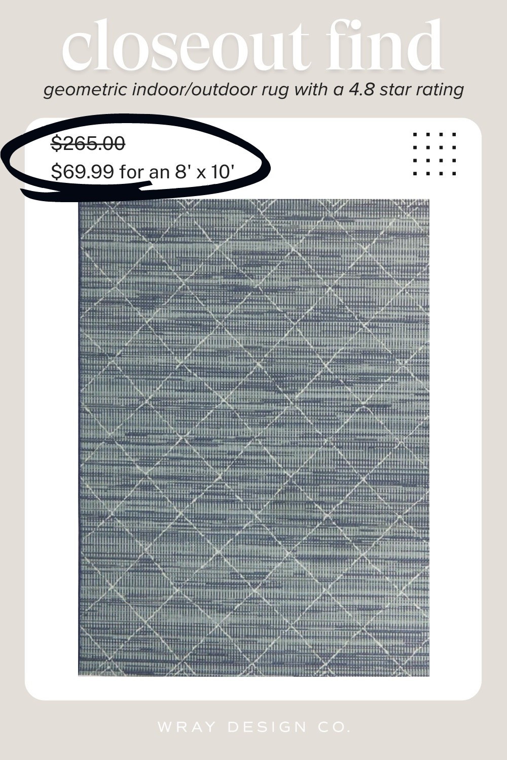 Patio season is almost here and this outdoor rug is still on MAJOR sale at @Wayfair 🤯 The blue/green color would look fantastic with these wicker dining chairs which are are a dupe for the high-end Arhaus ones!

#LTKSaleAlert #LTKSeasonal #LTKHome