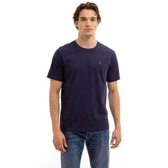 U.S. Polo Assn. Men's Basic Short Sleeve Crew T-Shirt | Walmart (US)