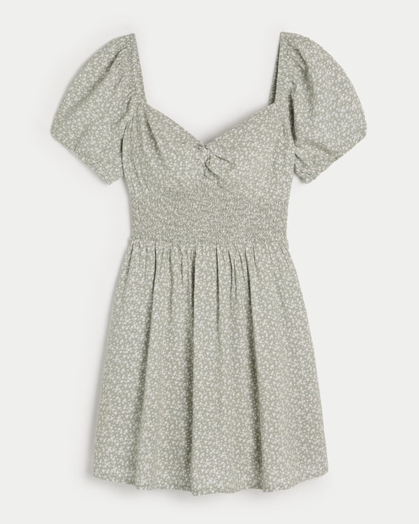 Women's Twist Bust Tie-Back Skort Dress | Women's Clearance | HollisterCo.com | Hollister (US)