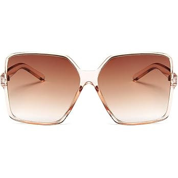 Dollger Oversized Square Sunglasses for Women Big Large Wide Fashion Shades for Men UV Protection... | Amazon (US)