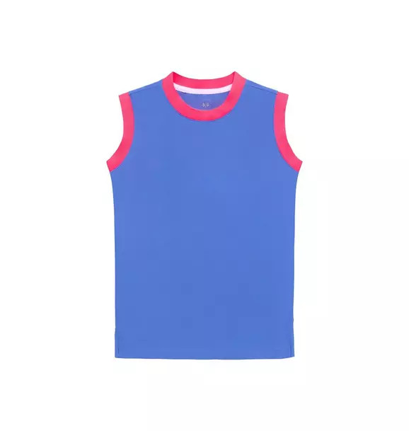Girls Muscle Tank - Sky Blue | Janie and Jack