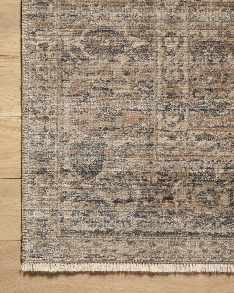 Molly MOL-04 Navy/Blush Area Rug | Rugs Direct