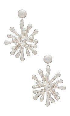 Cult Gaia Odeya Earring in Antique Silver from Revolve.com | Revolve Clothing (Global)