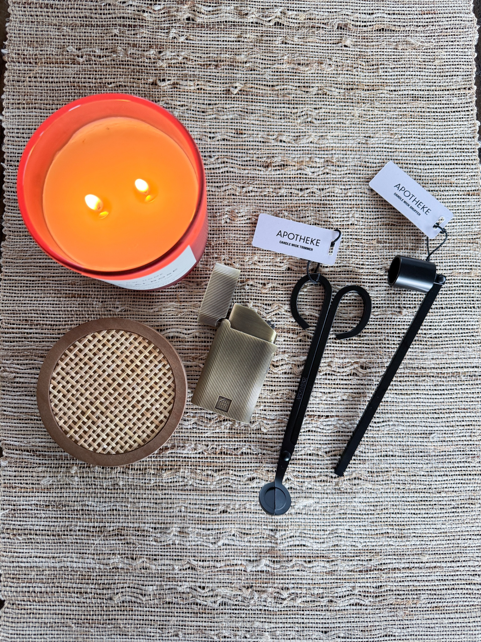 Completely convinced there’s nothing cozier in winter than the warm glow of a lit candle. 

Rechargeable Lighter - Wick Trimmer - Candle Snuffer - Gift Idea - Housewarming Gift 

#LTKSeasonal #LTKHome #LTKGiftGuide