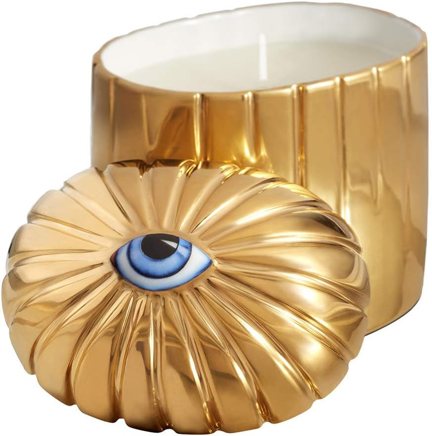 L-Objet Lito Eye Candle - Gold | Amazon (US)