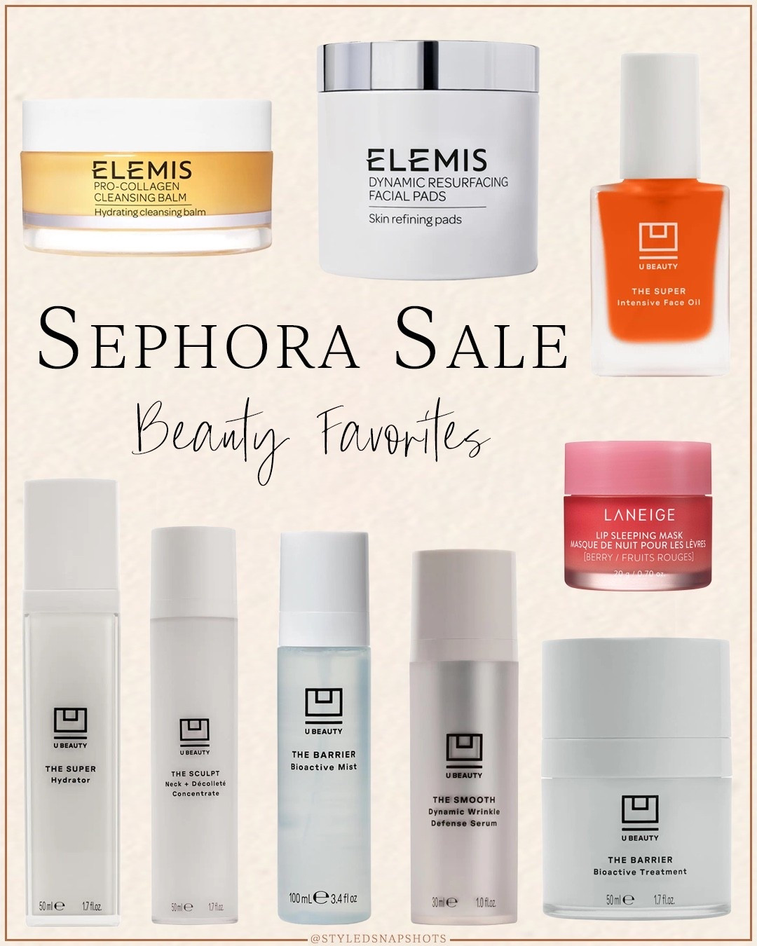 Sephora sale 🧖🏼‍♀️ skincare favorites included in the sale 

#LTKSaleAlert #LTKBeauty