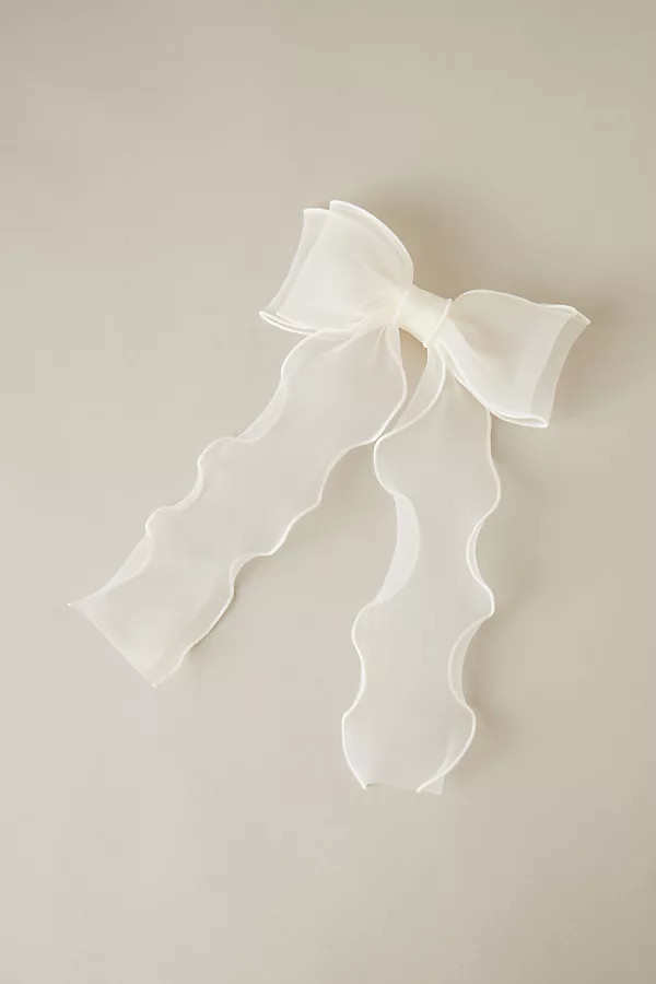 Extra-Large Organza Hair Bow | Anthropologie (UK)