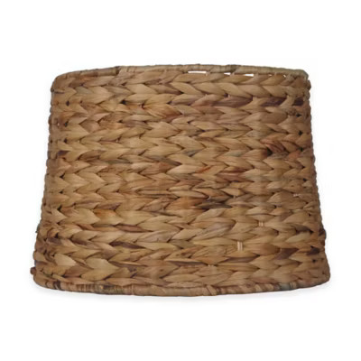 Mix & Match Large 15-Inch Hardback Drum Lamp Shade in Seagrass | Bed Bath & Beyond