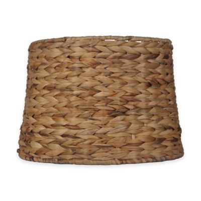 Mix & Match Large 15-Inch Hardback Drum Lamp Shade in Seagrass | Bed Bath & Beyond