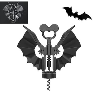 OTOTO Vino Spooky Bat Wine Opener - 2-in-1 Wine & Beer Opener, Corkscrew & Bottle Opener - Wine A... | Amazon (US)