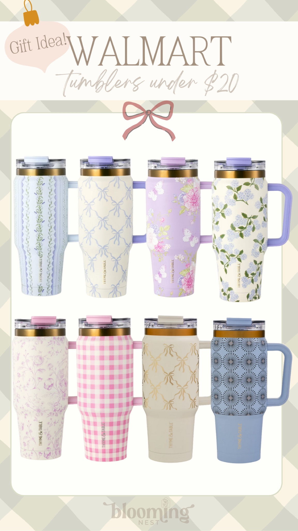 Gift idea under $30! 

THEBLOOMINGNEST tumbler Walmart gift girls teen teacher gift 

#LTKmomlife #LTKKids #LTKSeasonal