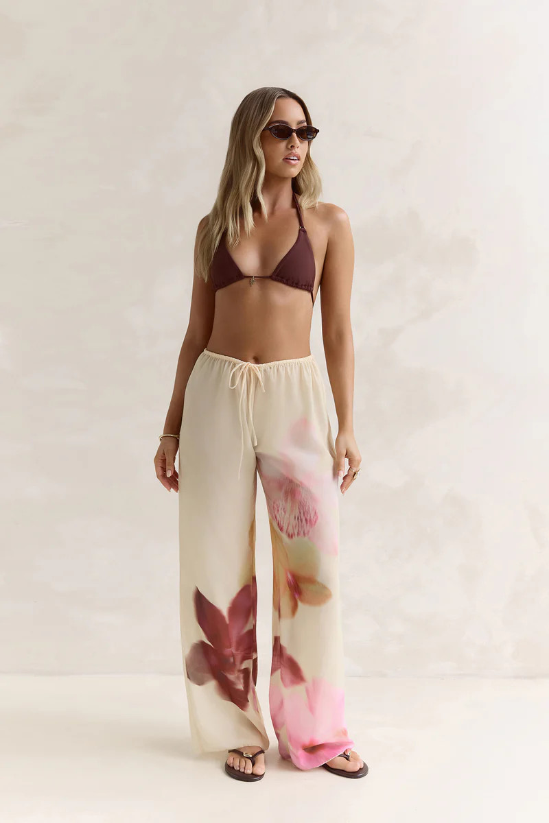 Pineapple Pop Pants Yellow | Fortunate One