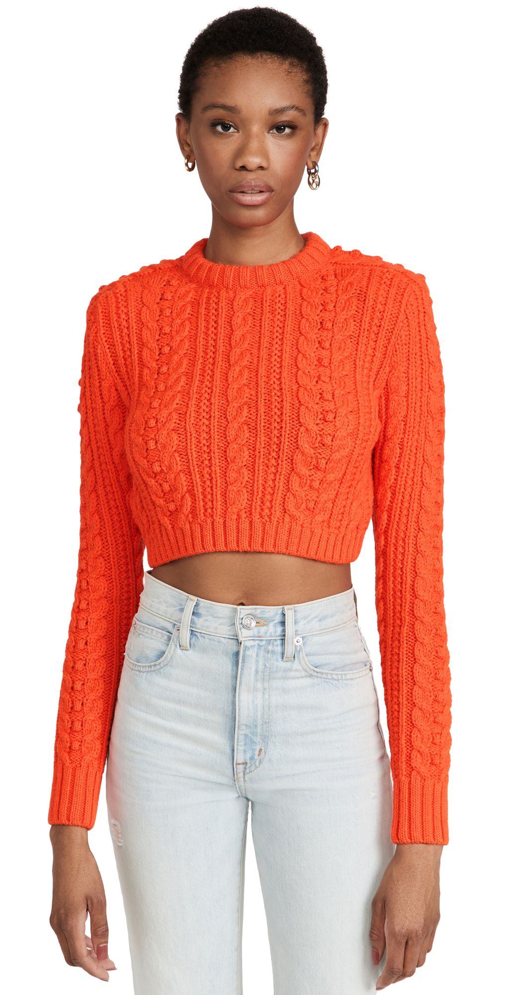 Philosophy di Lorenzo Serafini Wool Cropped Sweater | Shopbop