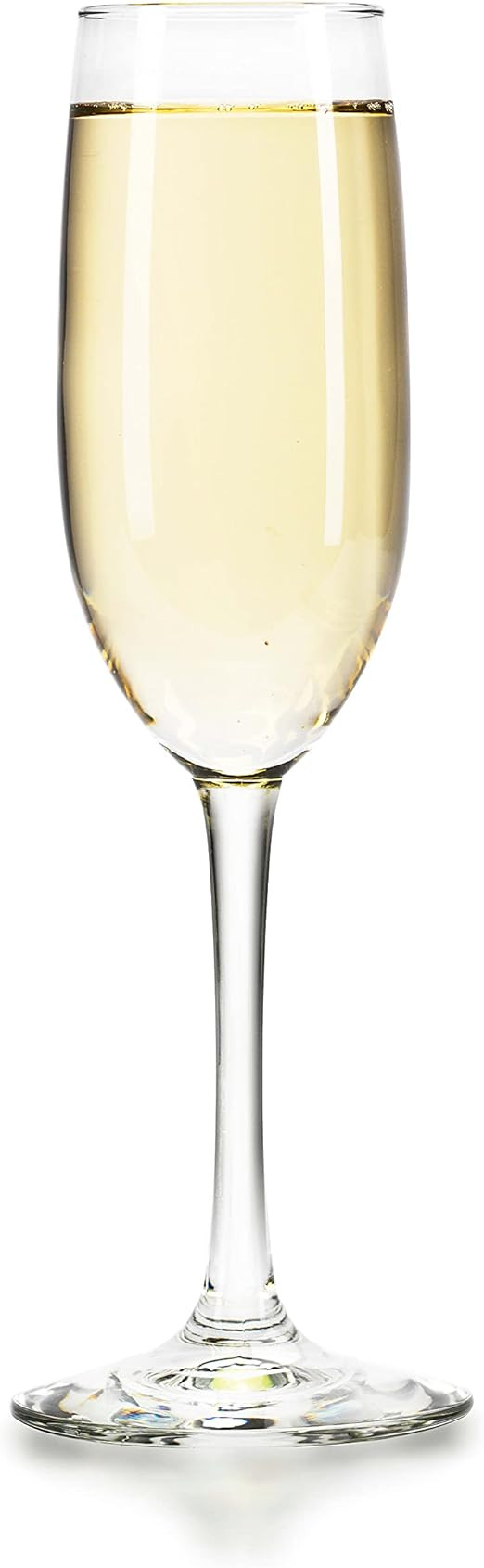 Libbey Entertaining Essentials Flute Glasses, 8-ounce, Set of 6 | Amazon (US)