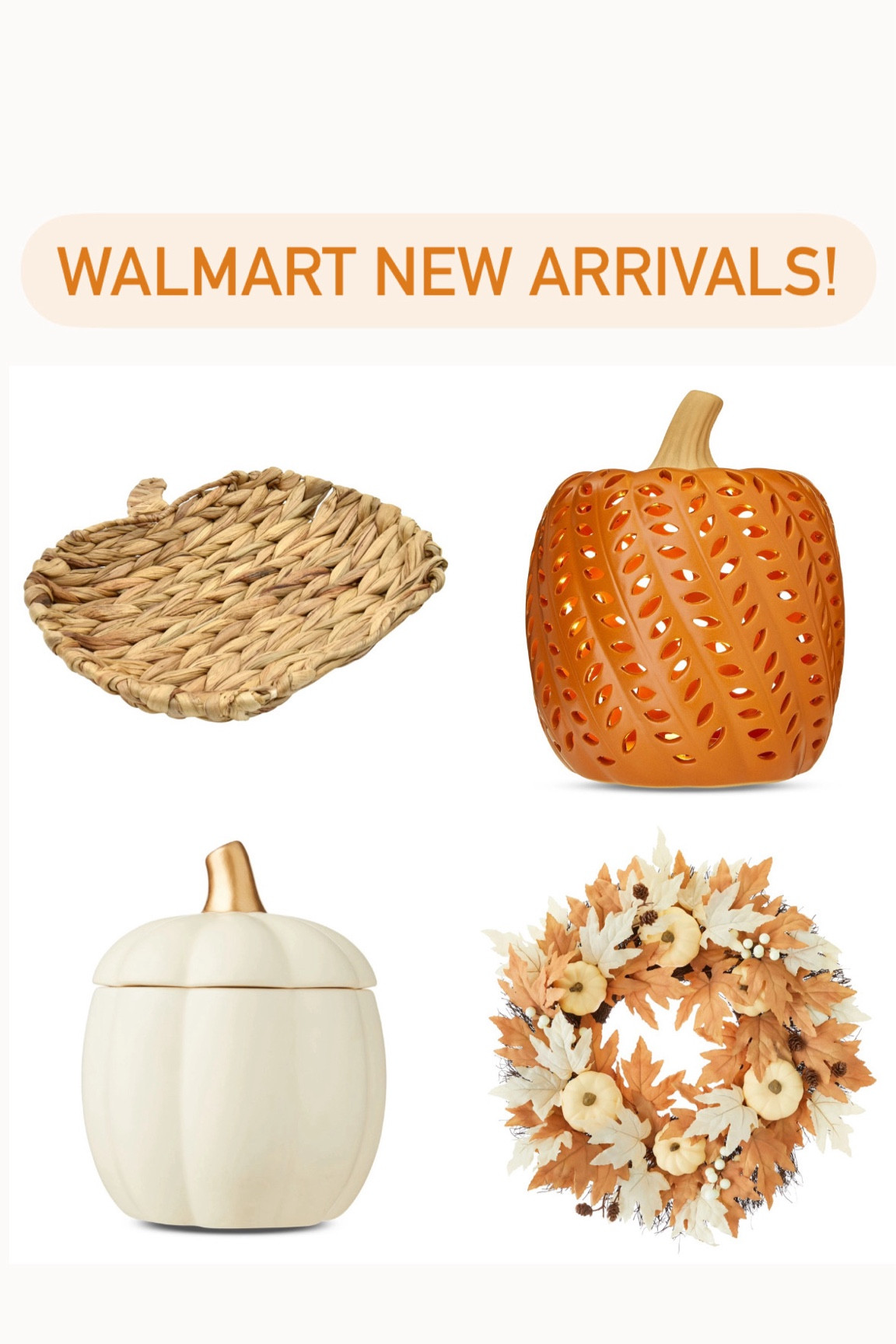 Walmart new arrivals, fall decor 

#LTKFindsUnder50 #LTKHome